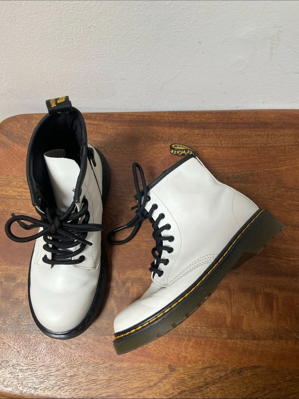 Doc Martens 1460 White Juniors Size 2